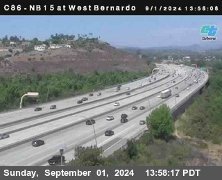 NB 15 at West Bernardo Dr./ Pomerdo