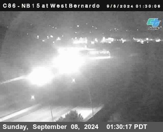 NB 15 at West Bernardo Dr./ Pomerdo