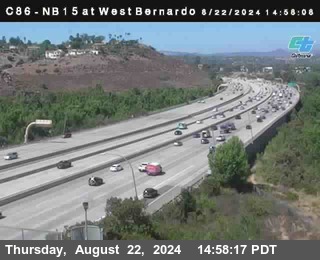 NB 15 at West Bernardo Dr./ Pomerdo