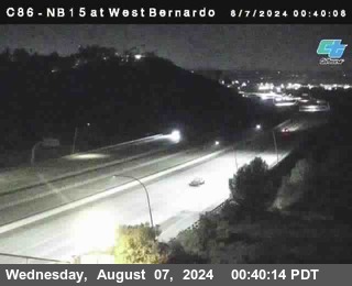 NB 15 at West Bernardo Dr./ Pomerdo