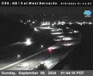 NB 15 at West Bernardo Dr./ Pomerdo