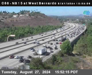 NB 15 at West Bernardo Dr./ Pomerdo