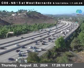 NB 15 at West Bernardo Dr./ Pomerdo