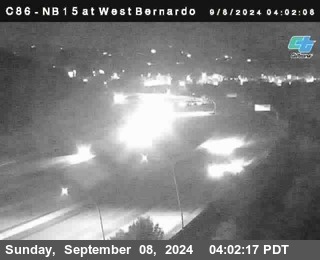 NB 15 at West Bernardo Dr./ Pomerdo