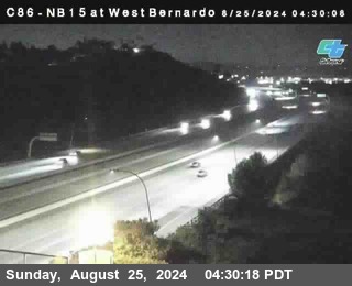 NB 15 at West Bernardo Dr./ Pomerdo