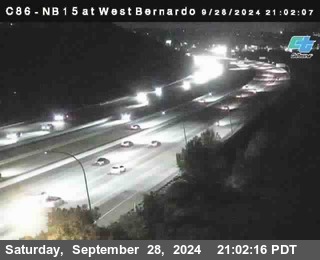 NB 15 at West Bernardo Dr./ Pomerdo