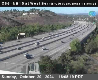 NB 15 at West Bernardo Dr./ Pomerdo