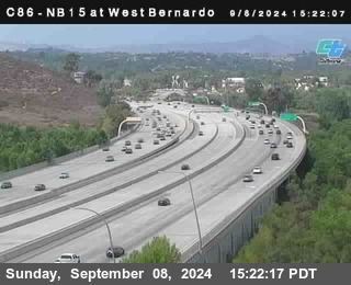 NB 15 at West Bernardo Dr./ Pomerdo