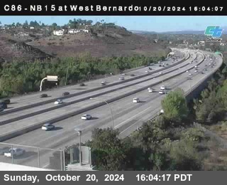 NB 15 at West Bernardo Dr./ Pomerdo