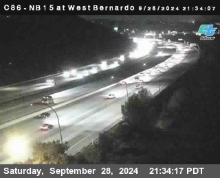 NB 15 at West Bernardo Dr./ Pomerdo