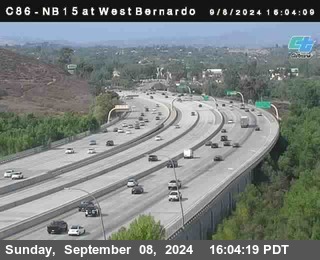 NB 15 at West Bernardo Dr./ Pomerdo