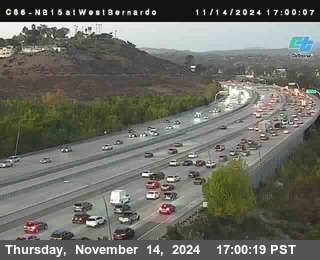 NB 15 at West Bernardo Dr./ Pomerdo