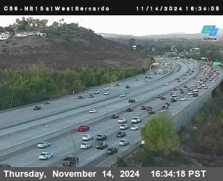 NB 15 at West Bernardo Dr./ Pomerdo