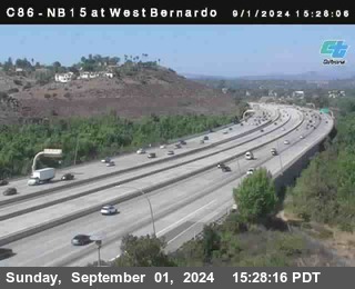 NB 15 at West Bernardo Dr./ Pomerdo