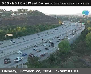 NB 15 at West Bernardo Dr./ Pomerdo