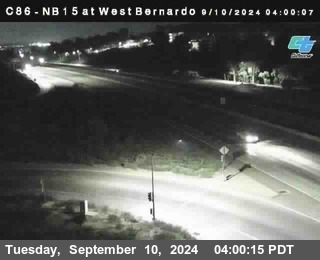 NB 15 at West Bernardo Dr./ Pomerdo