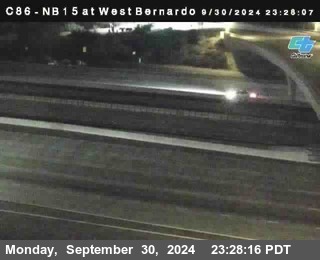 NB 15 at West Bernardo Dr./ Pomerdo