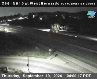 NB 15 at West Bernardo Dr./ Pomerdo