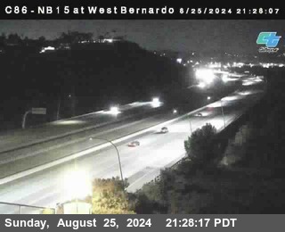 NB 15 at West Bernardo Dr./ Pomerdo