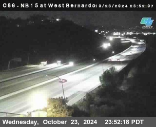 NB 15 at West Bernardo Dr./ Pomerdo