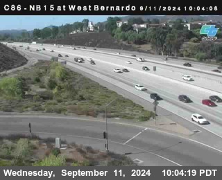 NB 15 at West Bernardo Dr./ Pomerdo