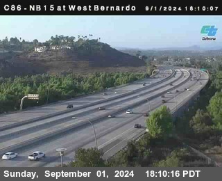 NB 15 at West Bernardo Dr./ Pomerdo