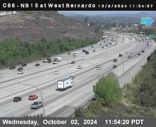 NB 15 at West Bernardo Dr./ Pomerdo