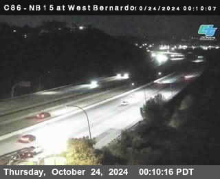 NB 15 at West Bernardo Dr./ Pomerdo