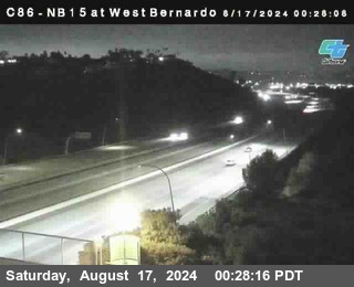 NB 15 at West Bernardo Dr./ Pomerdo