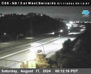 NB 15 at West Bernardo Dr./ Pomerdo