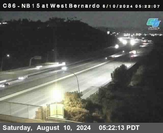 NB 15 at West Bernardo Dr./ Pomerdo