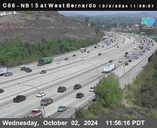 NB 15 at West Bernardo Dr./ Pomerdo