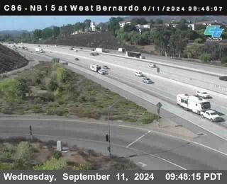 NB 15 at West Bernardo Dr./ Pomerdo