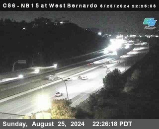 NB 15 at West Bernardo Dr./ Pomerdo