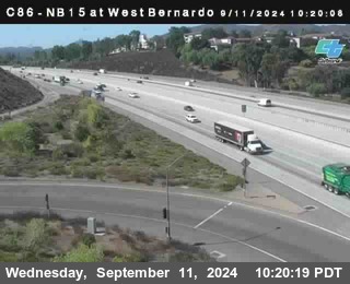 NB 15 at West Bernardo Dr./ Pomerdo