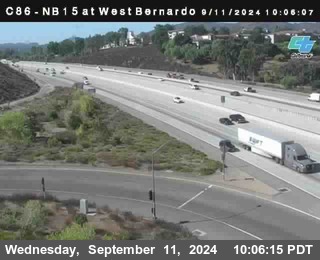 NB 15 at West Bernardo Dr./ Pomerdo