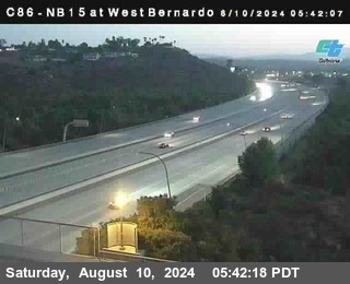 NB 15 at West Bernardo Dr./ Pomerdo