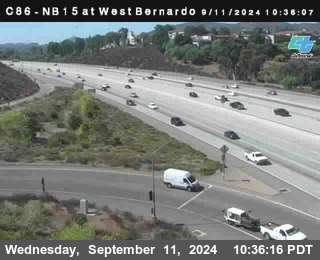 NB 15 at West Bernardo Dr./ Pomerdo