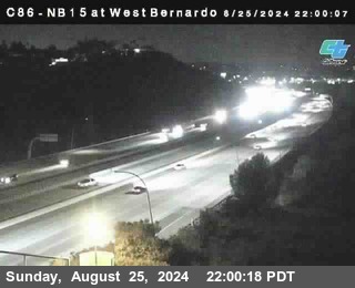 NB 15 at West Bernardo Dr./ Pomerdo