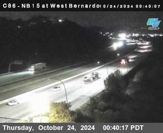 NB 15 at West Bernardo Dr./ Pomerdo