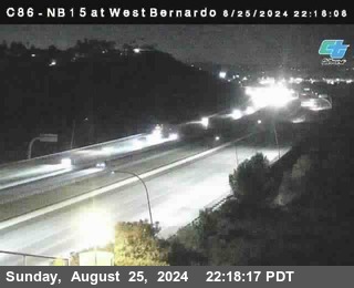 NB 15 at West Bernardo Dr./ Pomerdo