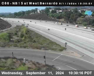 NB 15 at West Bernardo Dr./ Pomerdo