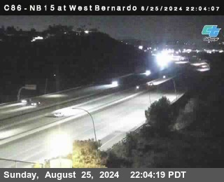 NB 15 at West Bernardo Dr./ Pomerdo