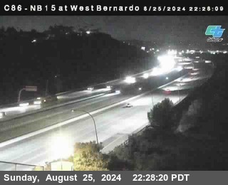 NB 15 at West Bernardo Dr./ Pomerdo