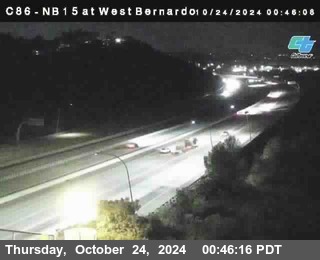 NB 15 at West Bernardo Dr./ Pomerdo