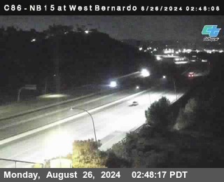 NB 15 at West Bernardo Dr./ Pomerdo