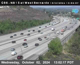 NB 15 at West Bernardo Dr./ Pomerdo