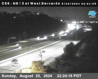 NB 15 at West Bernardo Dr./ Pomerdo