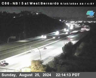 NB 15 at West Bernardo Dr./ Pomerdo