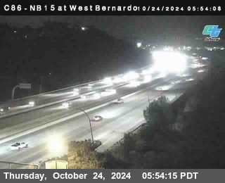 NB 15 at West Bernardo Dr./ Pomerdo